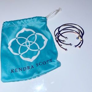 Kendra Scott Multi Colored Stackable Bracelet Set